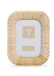 Woven Rattan Photo Frame