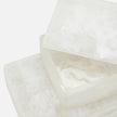 Osias Box White Swirled Resin