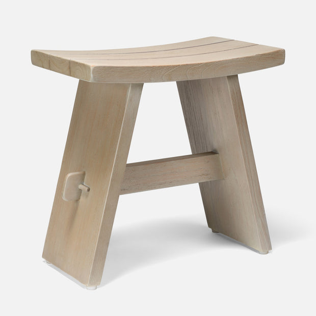 Ned Bench Graywashed Teak