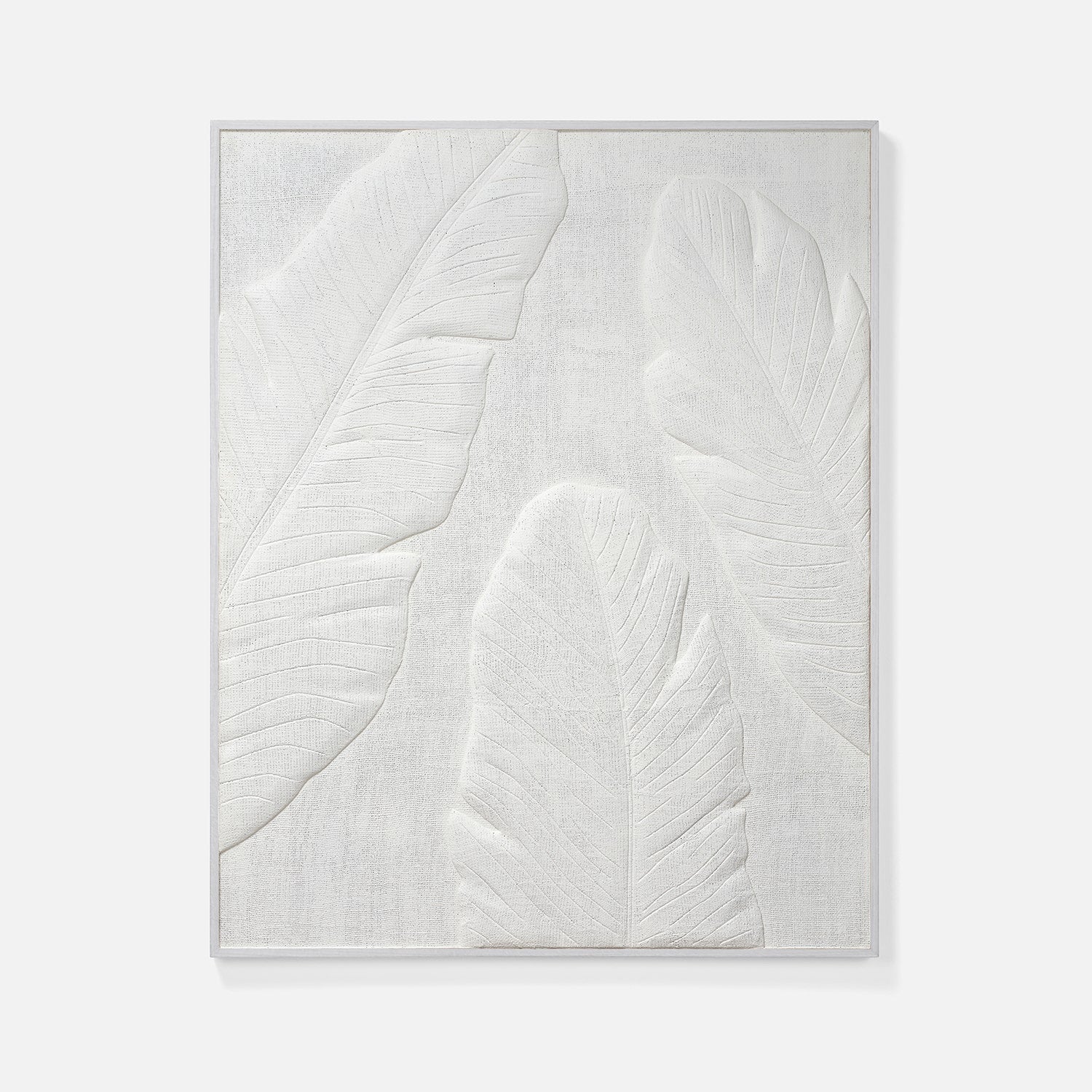 Arber II Wall Art Banana White Jute Plaster