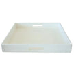 Square Enamel Tray w/ Handles