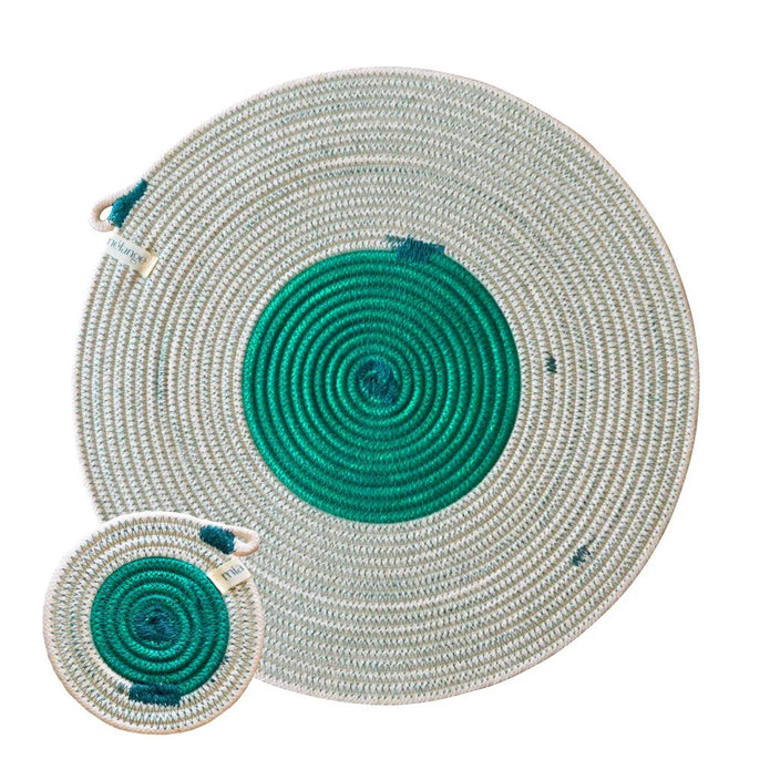 Placemats & Coasters (set of 4 each) – Greenery