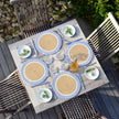 Placemats & Coasters (set of 4 each) – Jute & Blue-Grey