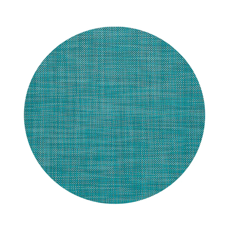 Mini Basketweave Placemats - Turquoise