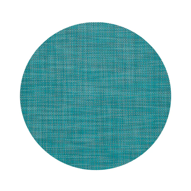 Mini Basketweave Placemats - Turquoise