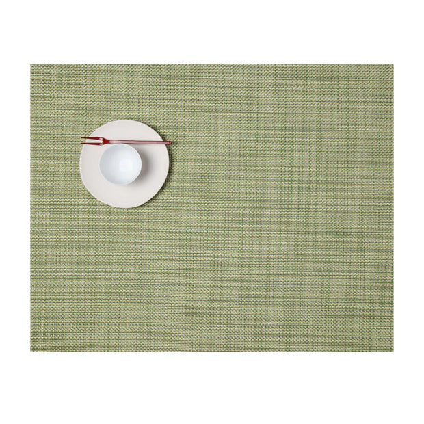 Mini Basketweave Placemats - Dill - Set of 4