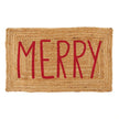 Face to Face Jute Doormat - Merry