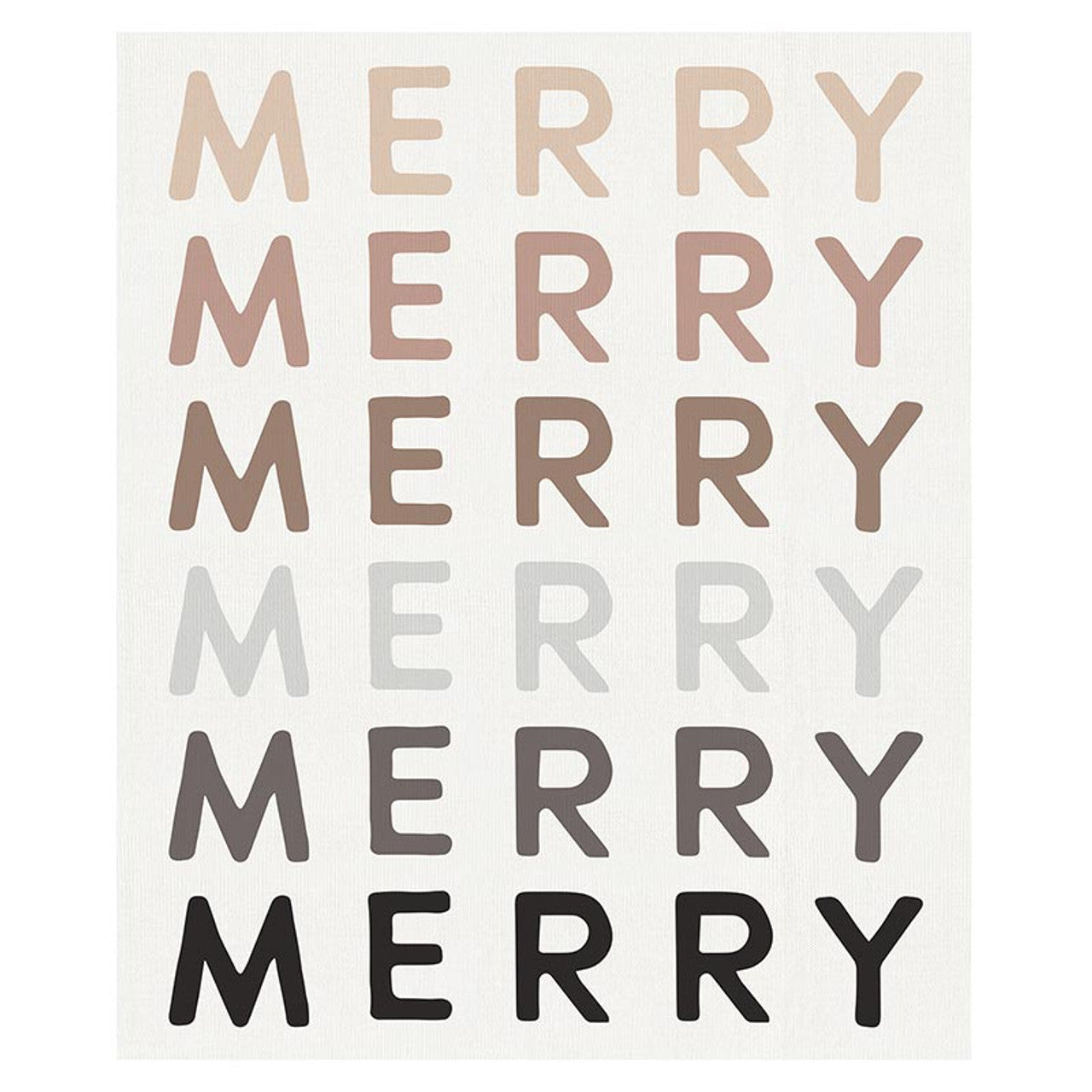 Holiday Luxe Throw – Merry