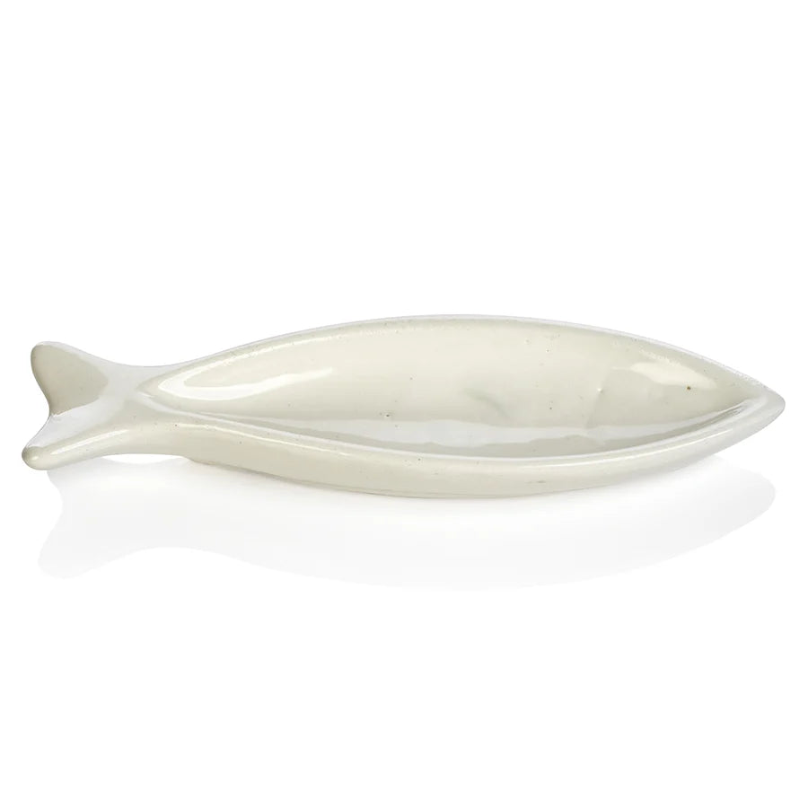 Coral Beach Ceramic Fish Bowl