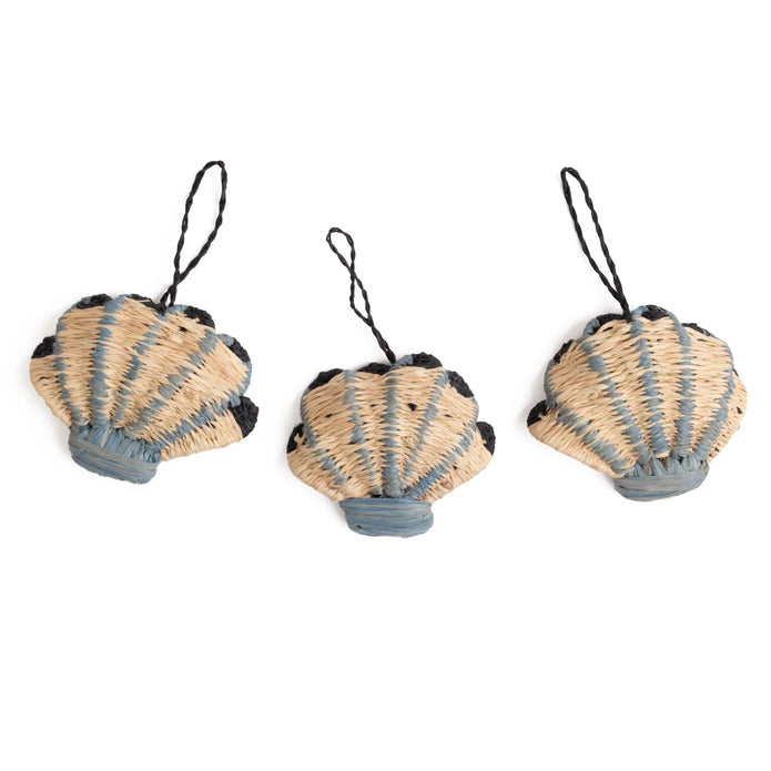 Coastal Ornaments - Blue Shells