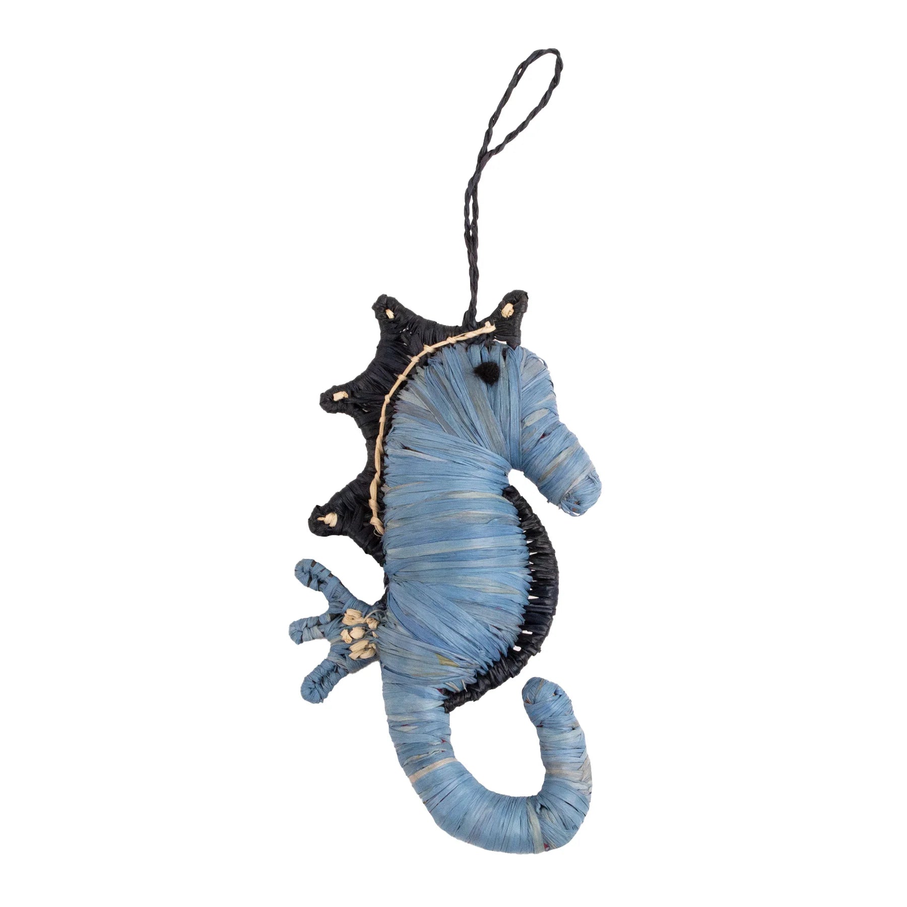 Coastal Ornament - Blue Seahorse