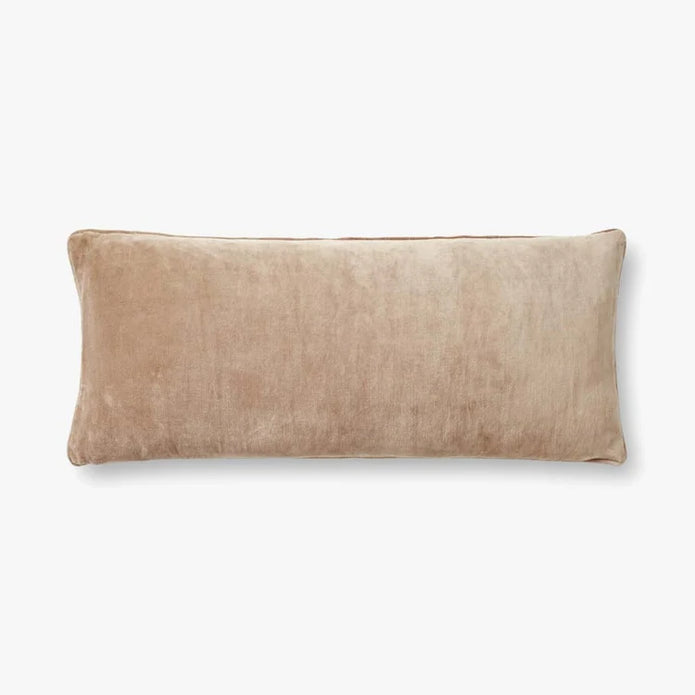 Lydia Taupe/ Natural Pillow