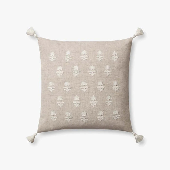 Addison Natural/ Ivory Pillow
