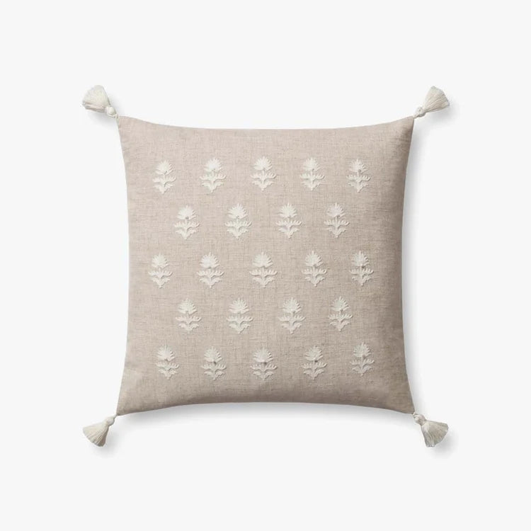 Addison Natural/ Ivory Pillow