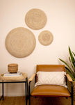 Neutral Wall Art - Palm Button Bowls