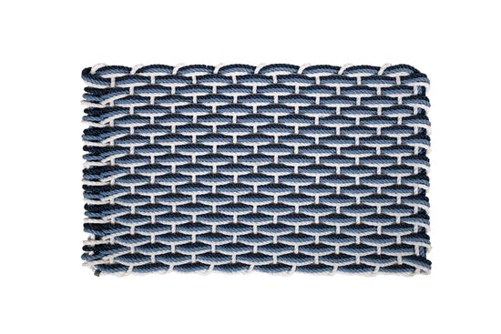 X-Large Pearl, Glacier Bay, Navy Doormat
