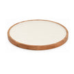 Pearlized Hand-Painted Round Tray