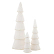 Paper-Mache Trees - Ivory