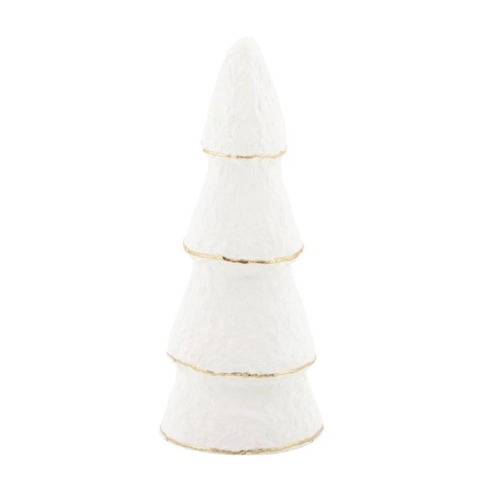 Paper-Mache Trees - Ivory