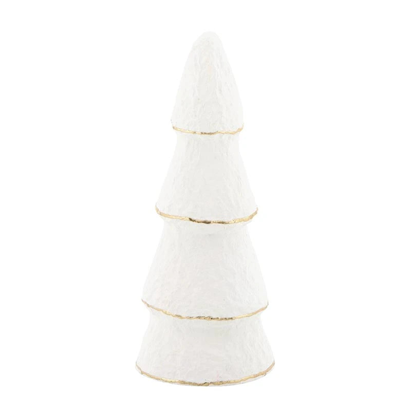 Paper-Mache Trees - Ivory