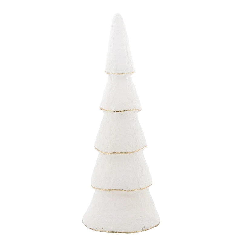 Paper-Mache Trees - Ivory