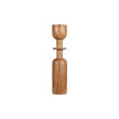 Acacia Wood Candle Holder