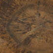 Newcomb Organic Wood Drum Ottoman