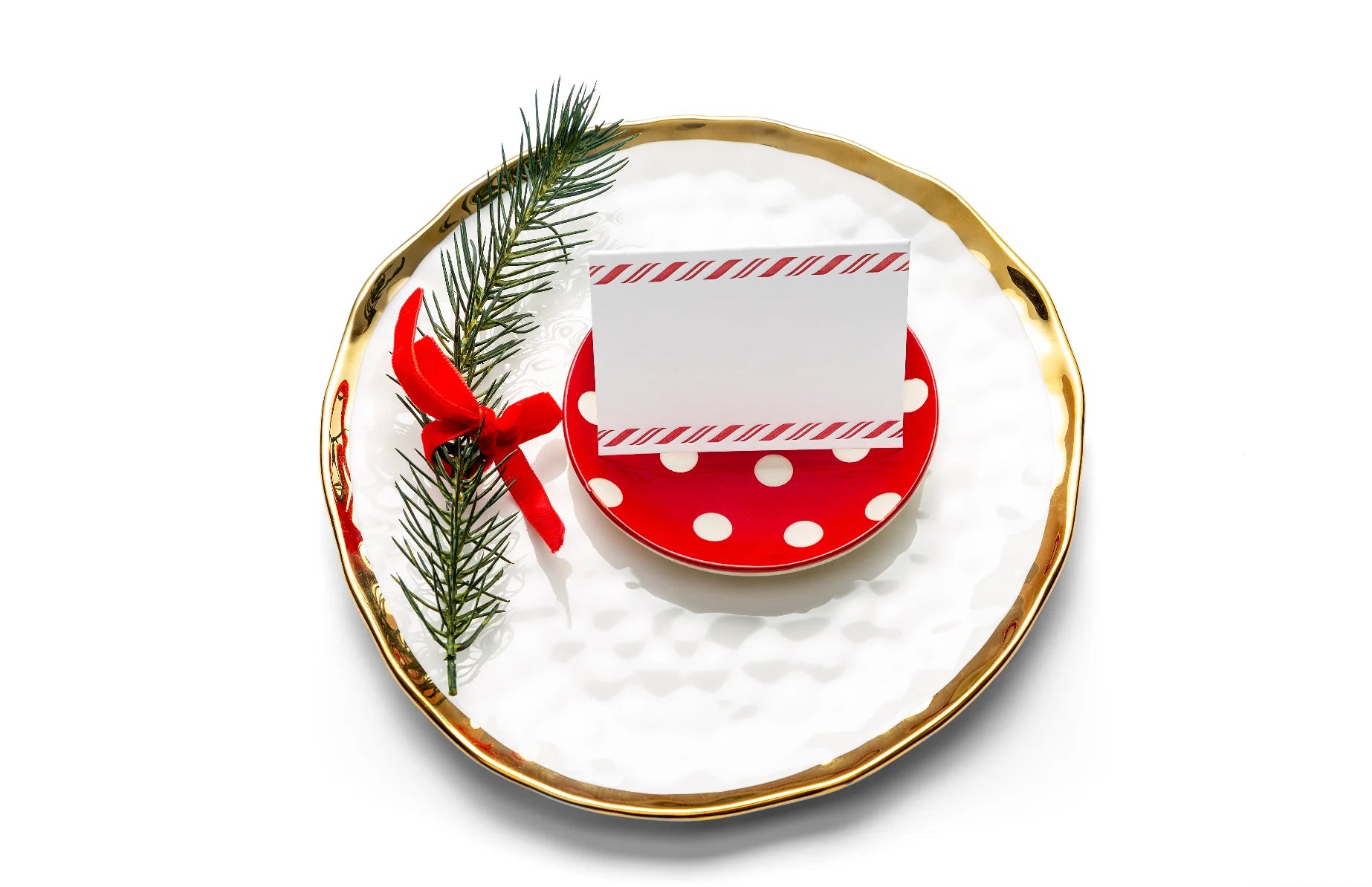 Candy Cane Place Card