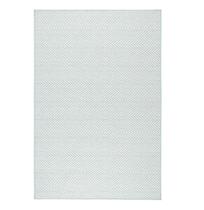 Herringbone Machine Washable Rug