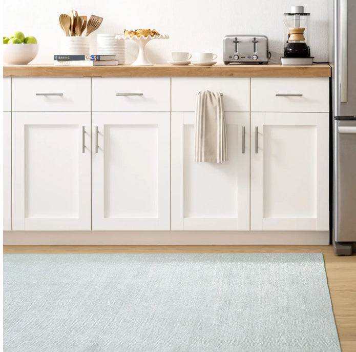 Herringbone Machine Washable Rug