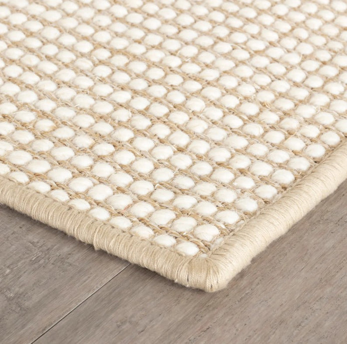 Pixel Woven Sisal/Wool Rug