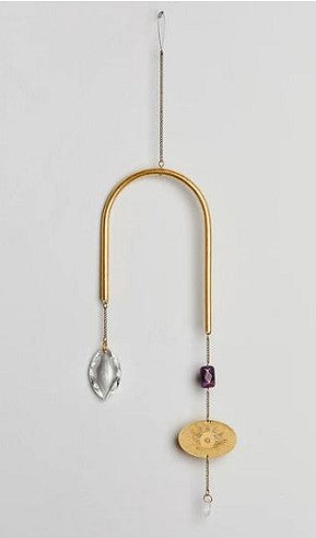 Suncatcher Evil Eye-Amethyst