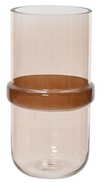 Espresso Glass Vase