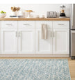 Melange Diamond Machine Washable Rug