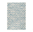 Melange Diamond Machine Washable Rug