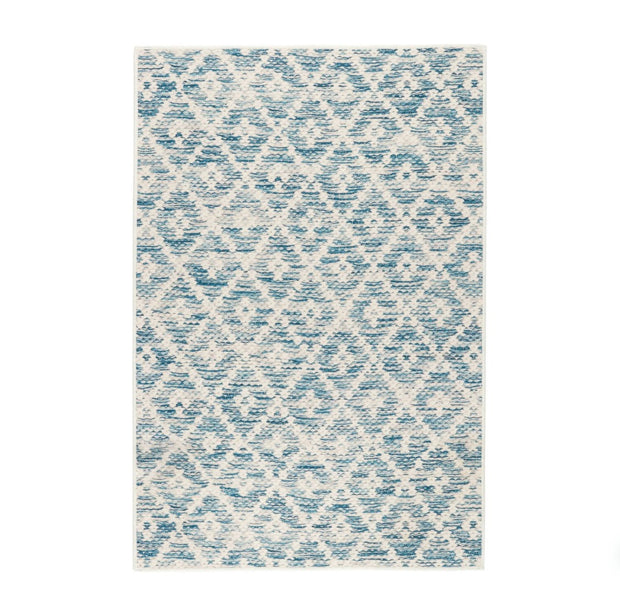 Melange Diamond Machine Washable Rug