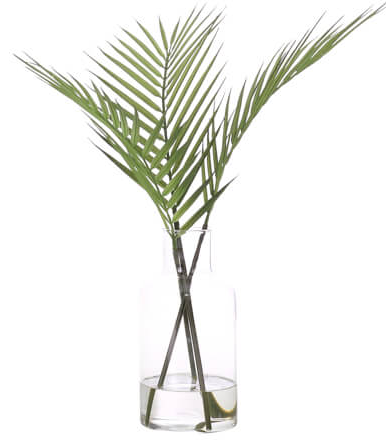 Palm Frond, Faux Watergarden