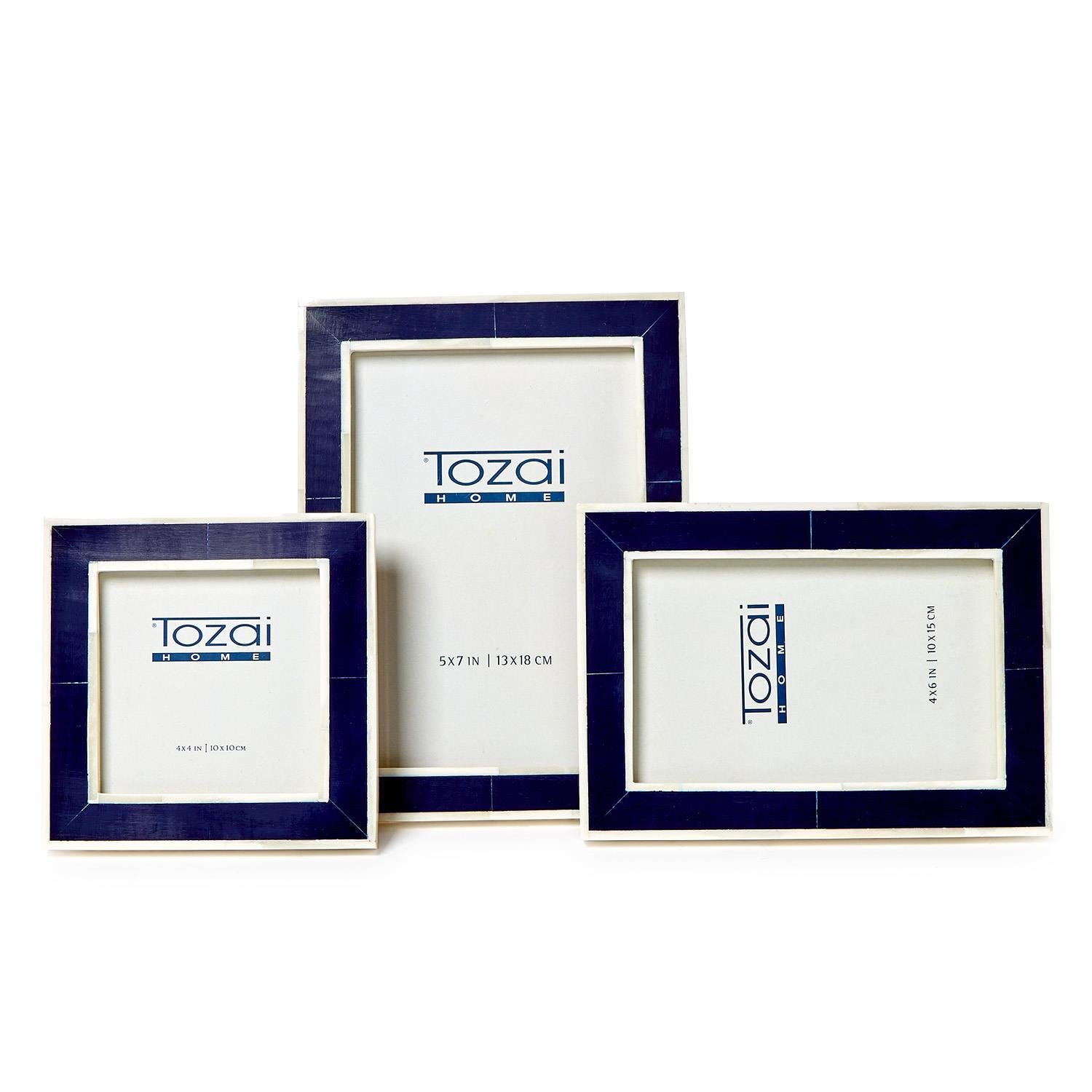 The Savoy Navy Photo Frame