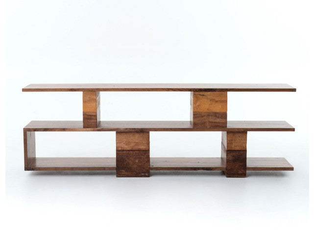 Ginger Console Table Natural Walnut