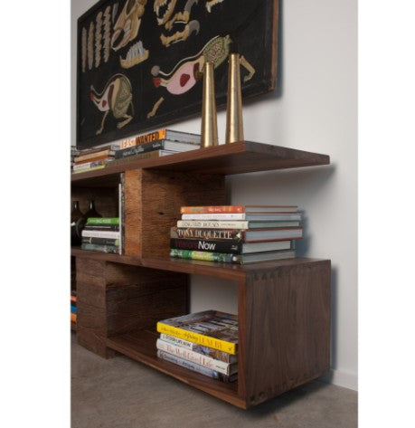 Ginger Console Table Natural Walnut