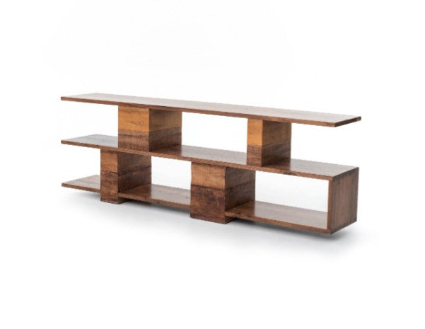 Ginger Console Table Natural Walnut