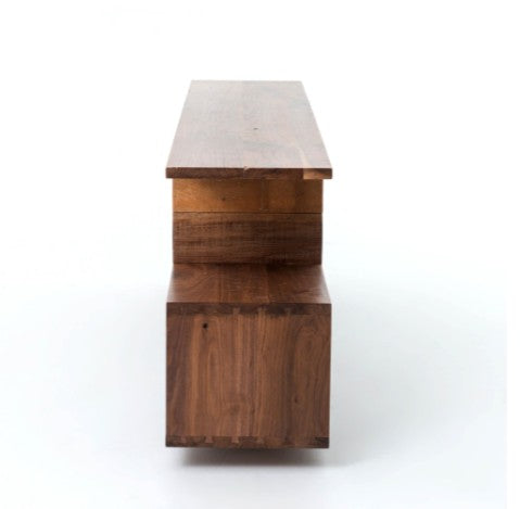 Ginger Console Table Natural Walnut