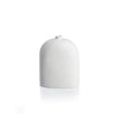 Lily All-White Ceramic Vase - Medium