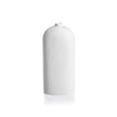 Lily All-White Ceramic Vase - Tall
