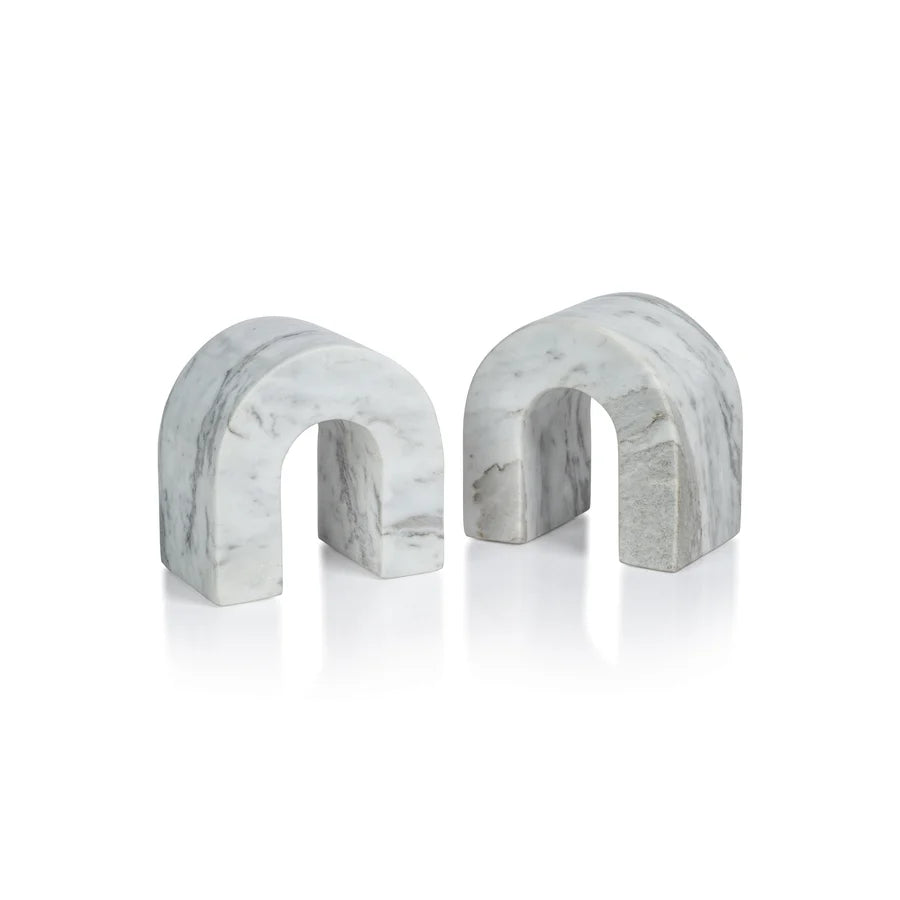 Marquino Marble Bookends