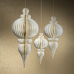 Wish Paper Deco Finial Pendant