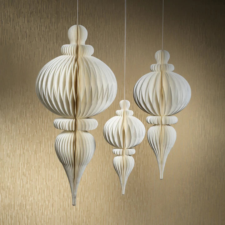 Wish Paper Deco Finial Pendant