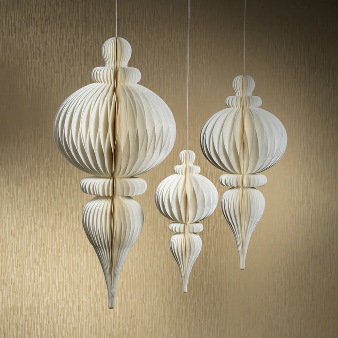 Wish Paper Deco Finial Pendant