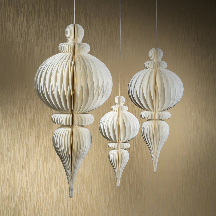 Wish Paper Deco Finial Pendant