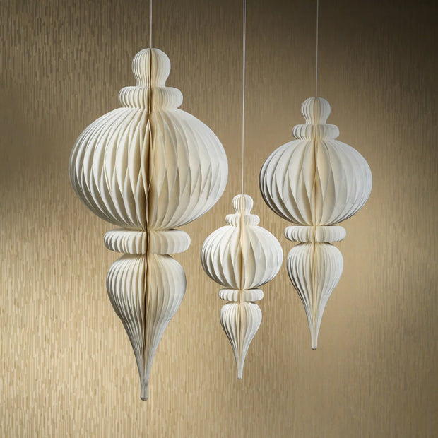 Wish Paper Deco Finial Pendant
